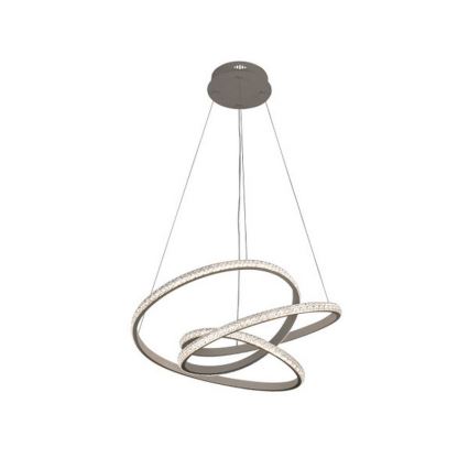 Lustră LED dimabilă suspendată pe cablu LED/90W/230V 3000-6500K Ø 47 cm + telecomandă