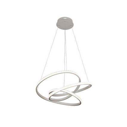 Lustră LED dimabilă suspendată pe cablu LED/90W/230V 3000-6500K Ø 47 cm + telecomandă