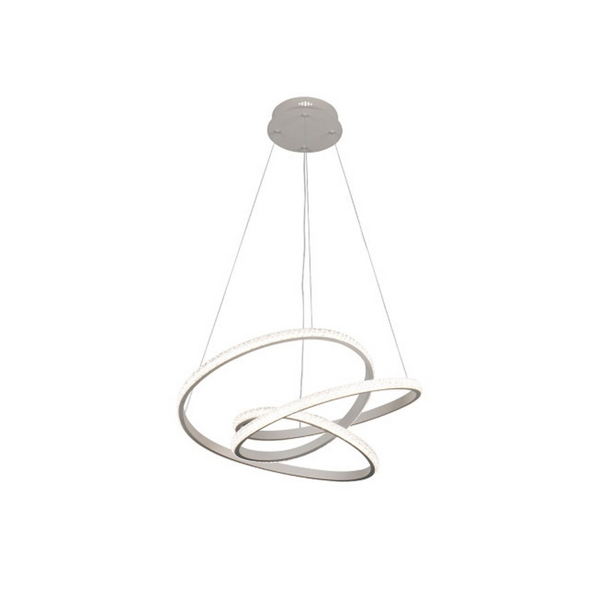 Lustră LED dimabilă suspendată pe cablu LED/90W/230V 3000-6500K Ø 47 cm + telecomandă