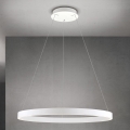 Lustră LED dimerizabilă pe cablu KOLK LED/80W/230V 2700/3000/4000K Ø 80 cm albă
