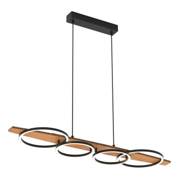 Lustră LED MELISA, suspendată pe cablu, 35W, 230V, finisaj pin