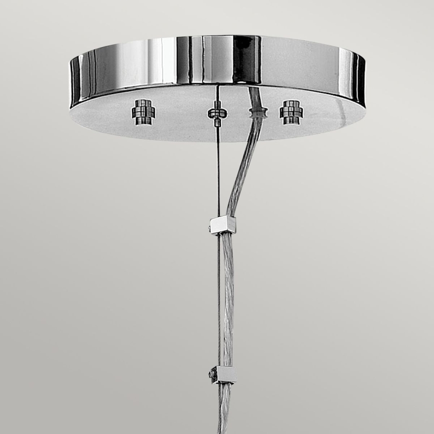 Quintiesse - Lustră LED cu cablu MONDO 3xG9/3W/230V Ø 45,7 cm crom lucios