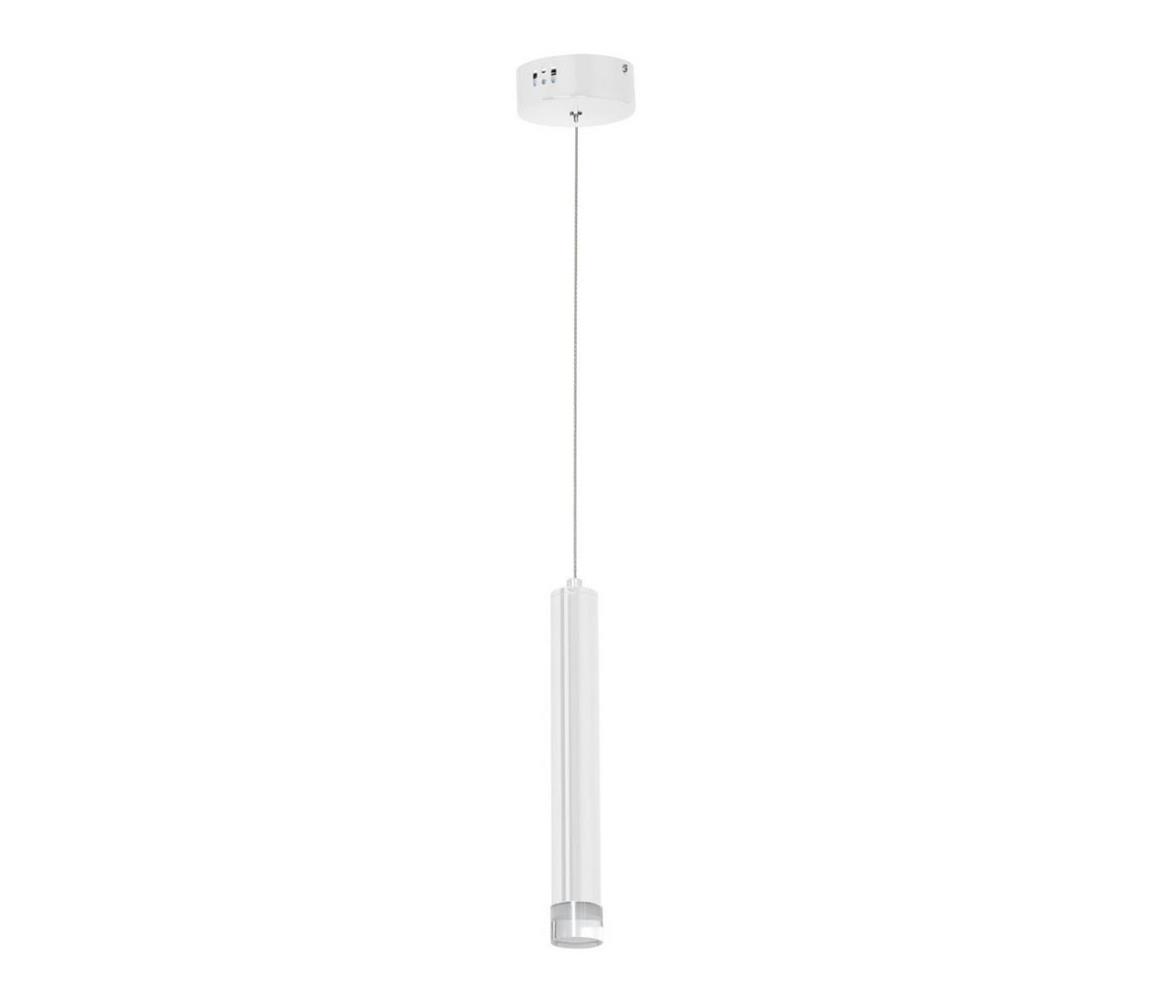 Lustră LED pe cablu ALBA 1xLED/5W/230V albă