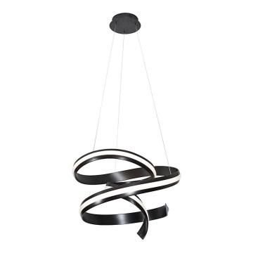 Lustră LED pe cablu AREZIA LED/62W/230V, negru