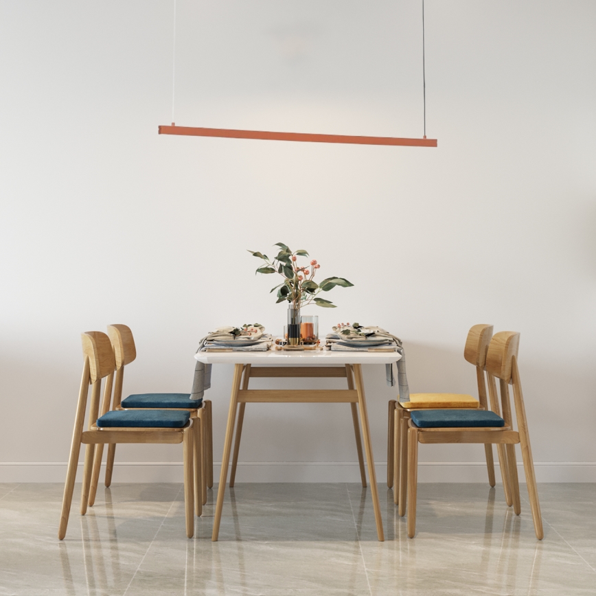 Lustră LED pe cablu Argon 8834 MIAMI LED/37W/230V 3000K maro