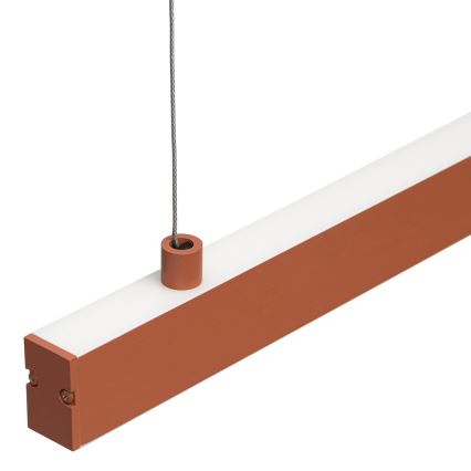 Lustră LED pe cablu Argon 8834 MIAMI LED/37W/230V 3000K maro