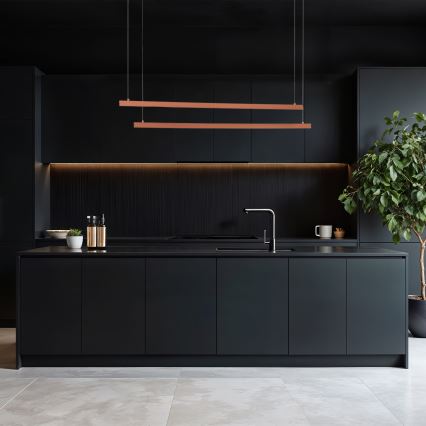 Lustră LED pe cablu Argon 8837 MIAMI LED/74W/230V 3000K maro