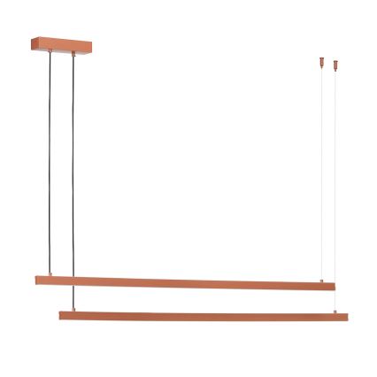 Lustră LED pe cablu Argon 8837 MIAMI LED/74W/230V 3000K maro