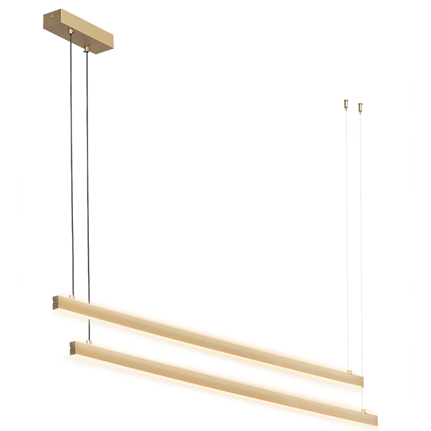 Lustră LED pe cablu Argon 8839 MIAMI LED/74W/230V 3000K auriu