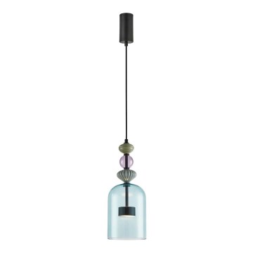 Lustră LED pe cablu ARTE LED/12W/230V d. 16 cm negru