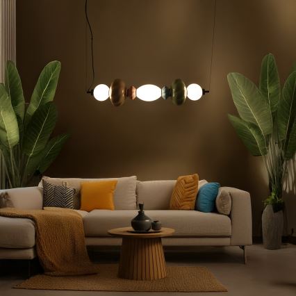 Lustră LED pe cablu ASCOLI LED/24W/230V colorat