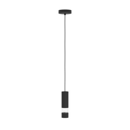 Lustră LED pe cablu 10xGU10/4,6W/230V neagră Eglo