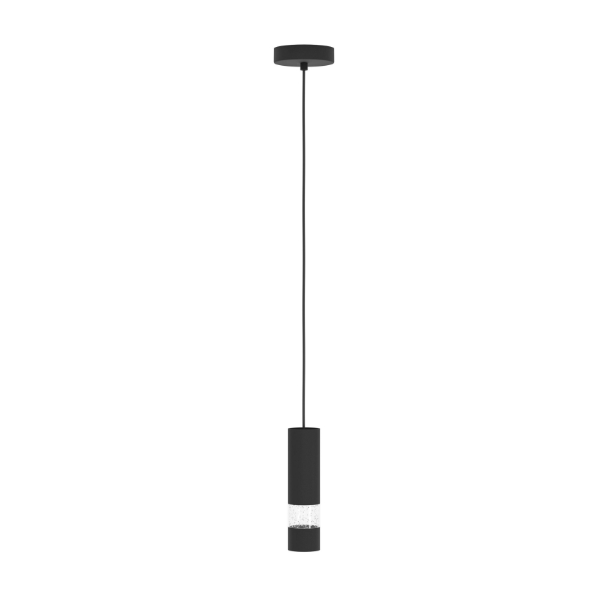 Lustră LED pe cablu 10xGU10/4,6W/230V neagră Eglo