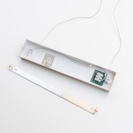 Lustră LED pe cablu Brilagi MILLA 10xG9/3W/230V auriu/alb