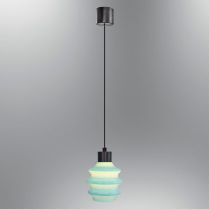 Lustră LED pe cablu CACTUS LED/3W/230V 3000K negru/albastru