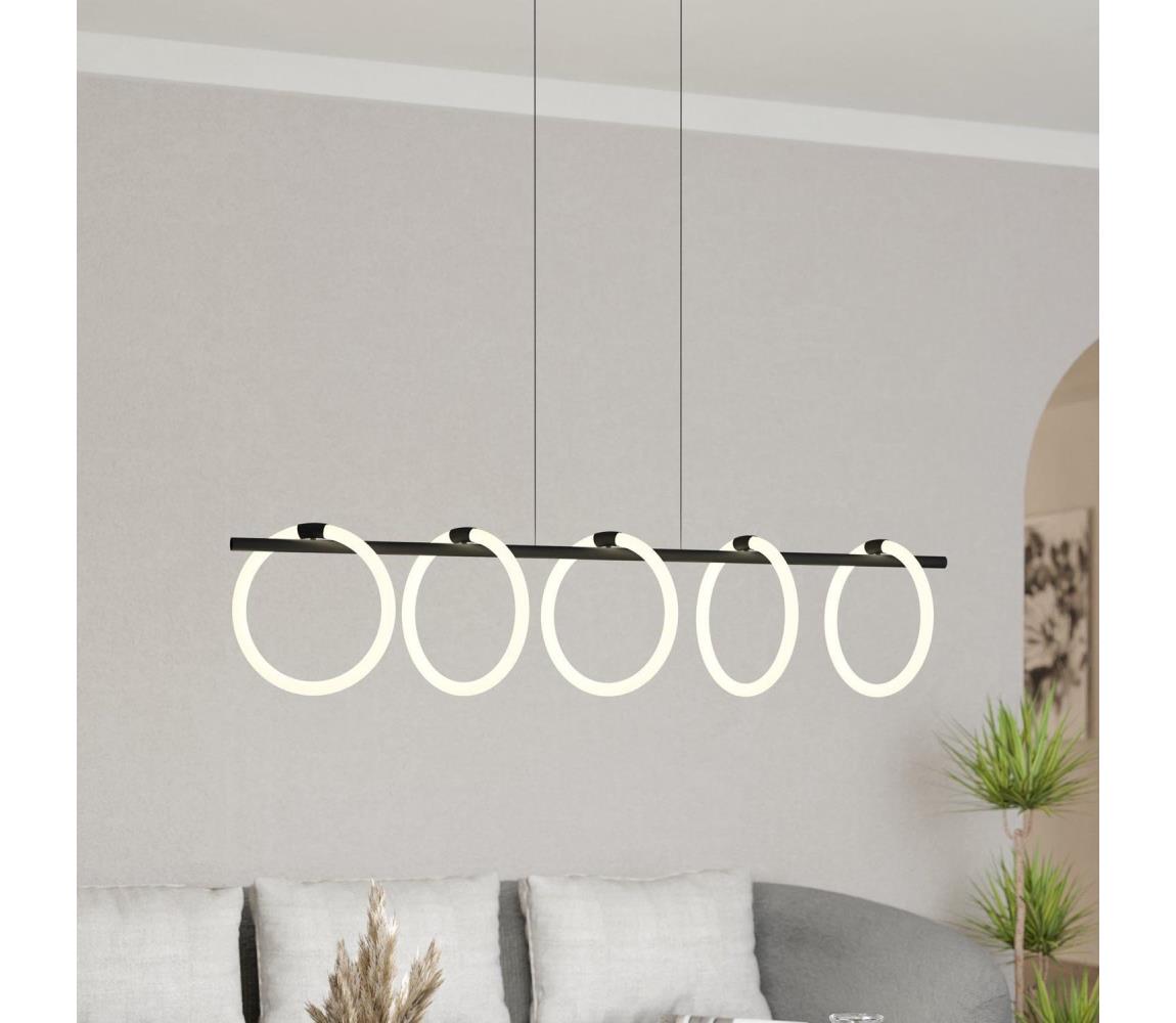 Lustră LED pe cablu CARANACOA 5xLED/7W/230V Eglo 900563