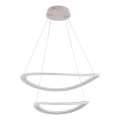 Lustră LED pe cablu CASHMERE LED/75W/230V Ø 59,5 albă