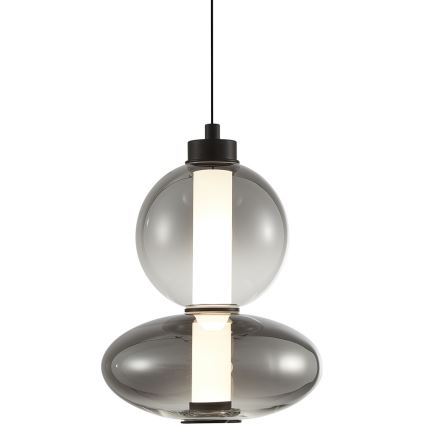 Lustră LED pe cablu DAPHNE LED/12W/230V gri