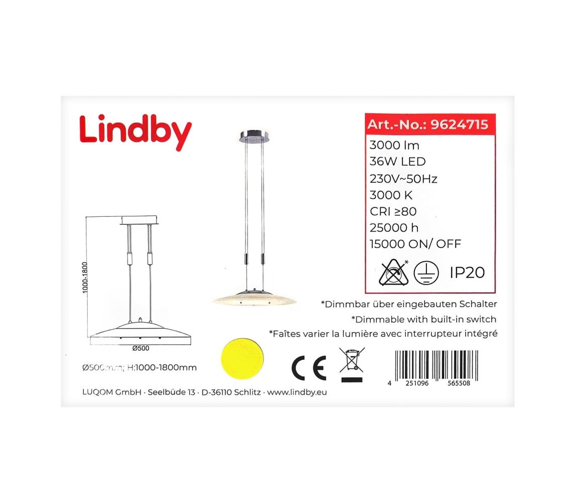 Lustră LED pe cablu dimabilă AMIDALA LED/36W/230V Lindby