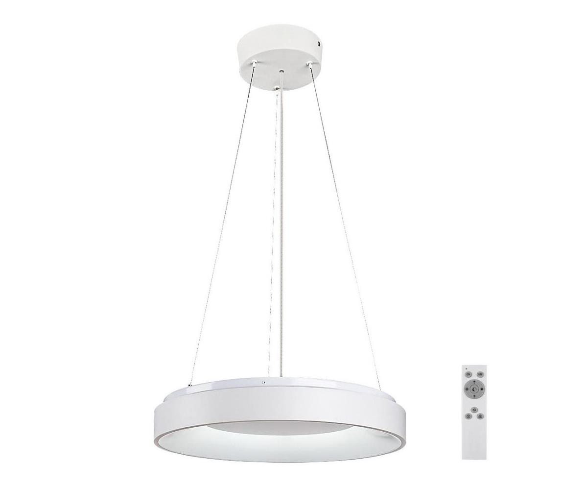Lustră LED pe cablu dimabilă CEILO LED/38W/230V alb Rabalux 72002 + telecomandă