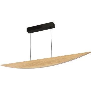 Lustră LED pe cablu dimabilă DUBAI LED/14W/230V stejar