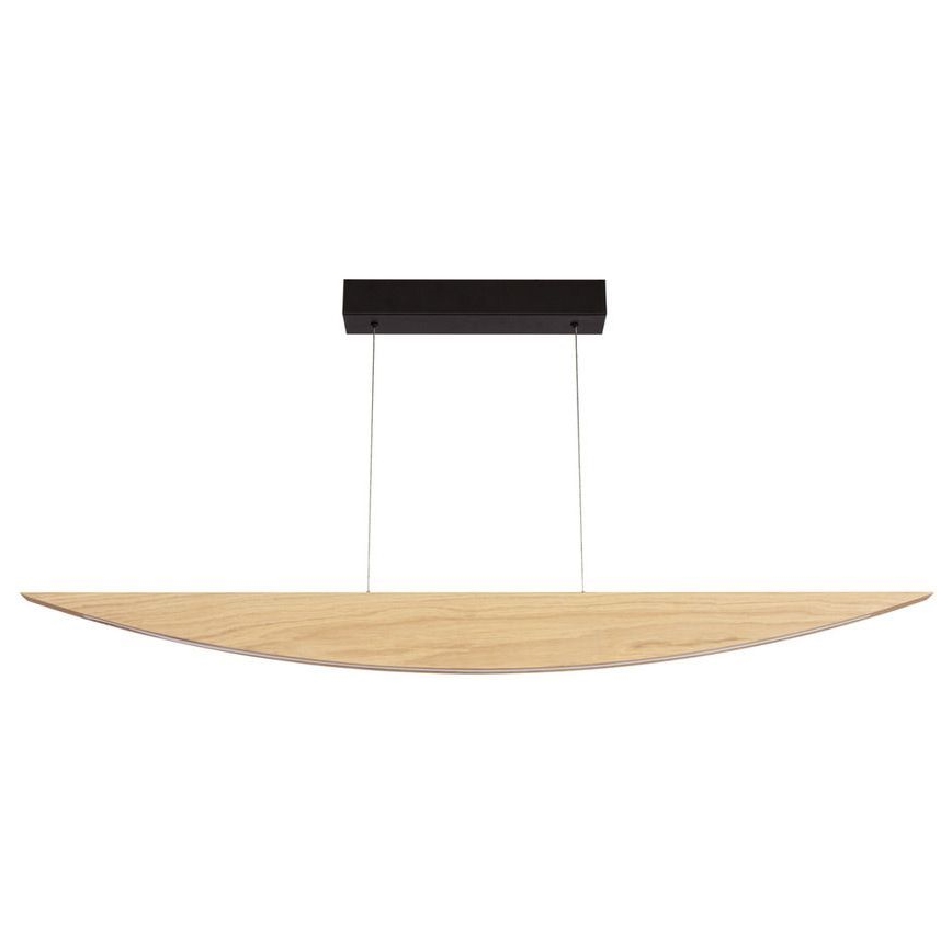 Lustră LED pe cablu dimabilă DUBAI LED/14W/230V stejar