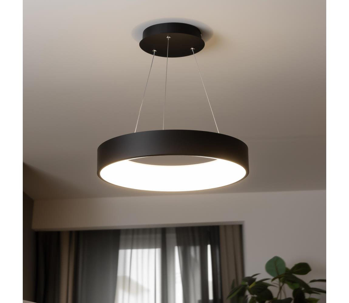 Lustră LED pe cablu dimabilă FALCON LED/80W/230V 3000-6500K Brilagi + telecomandă