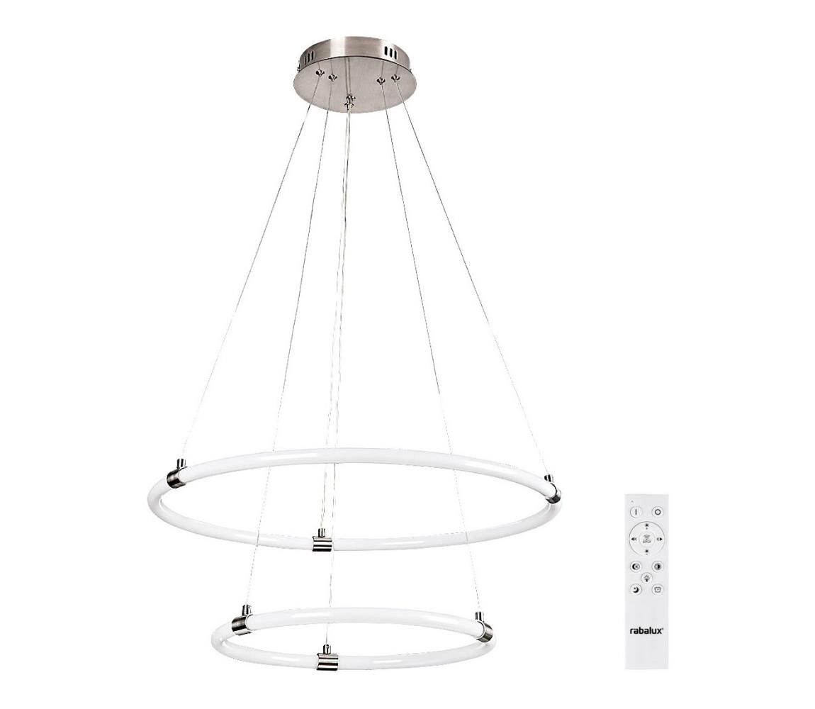 Lustră LED pe cablu dimabilă IRELIA LED/55W/230V Rabalux 72009 + telecomandă