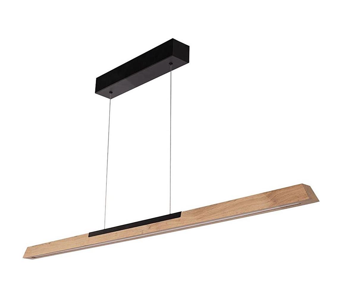 Lustră LED pe cablu dimabilă JONAS LED/145W/230V stejar 1017409300000