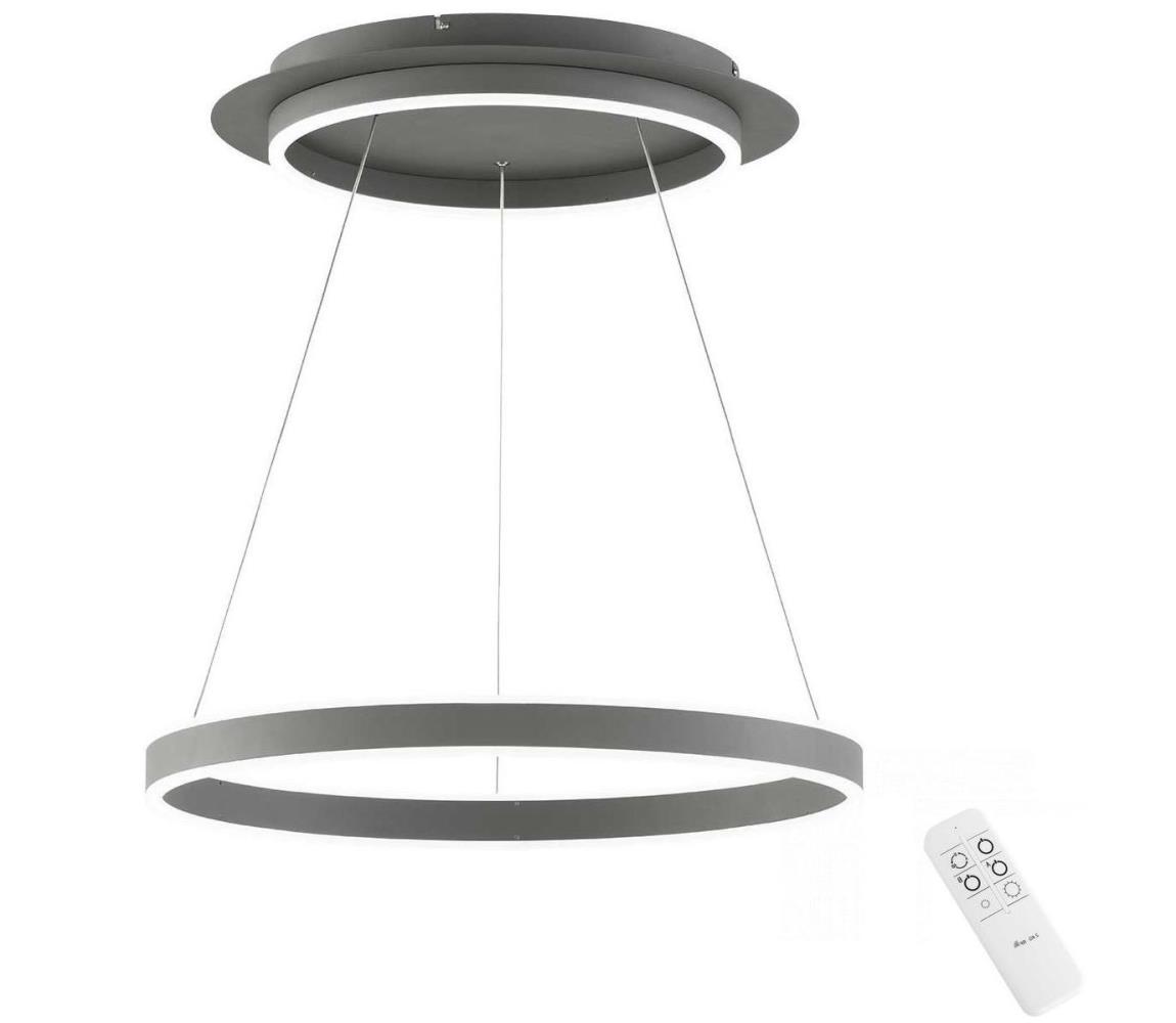 Lustră LED pe cablu dimabilă KEMI LED/83W/230V Wofi 6226.02.88.9000 + telecomandă