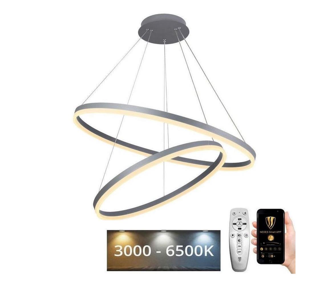 Lustră LED pe cablu dimabilă LED/100W/230V 3000-6500K + telecomandă