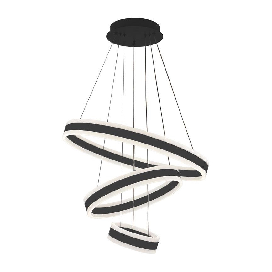 Lustră LED pe cablu dimabilă LED/165W/230V 3000-6500K + telecomandă