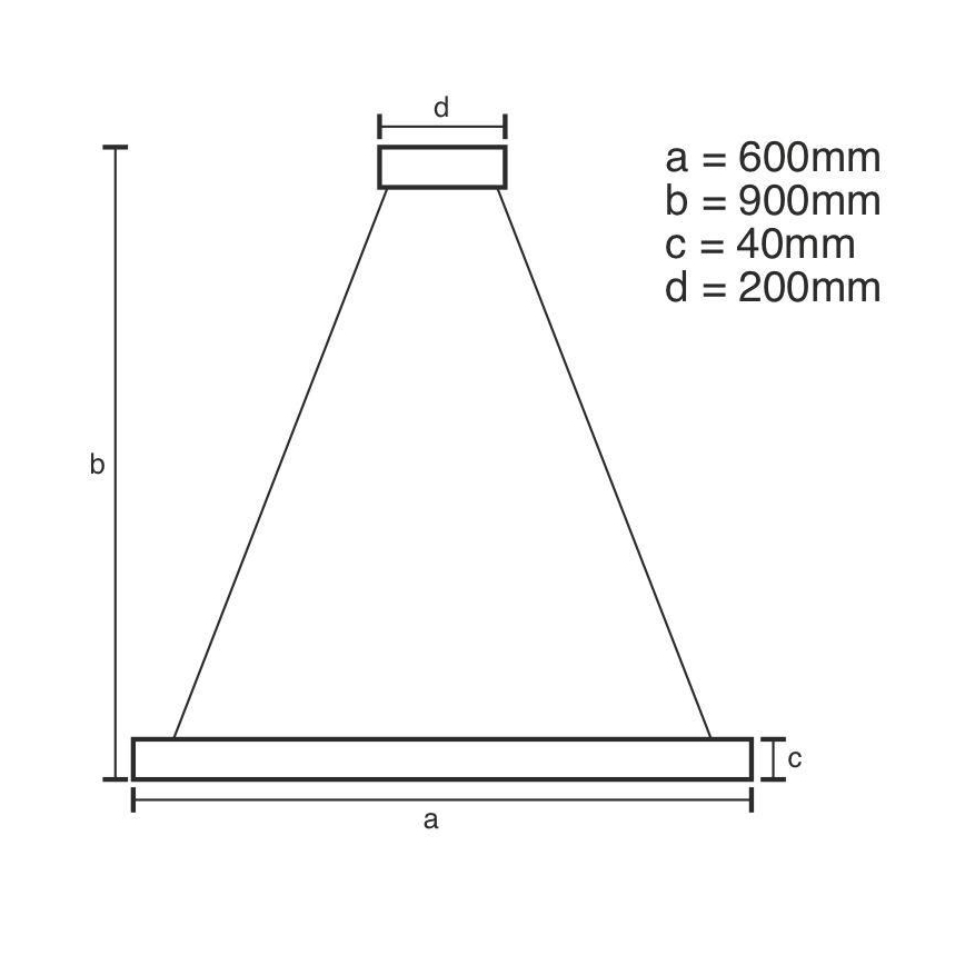 Lustră LED pe cablu dimabilă LED/42W/230V 3000-6500K + telecomandă