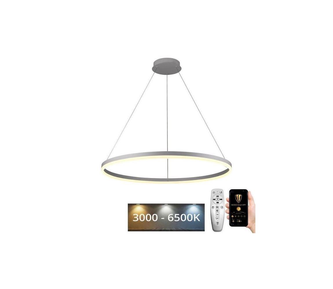 Lustră LED pe cablu dimabilă LED/55W/230V 3000-6500K + telecomandă