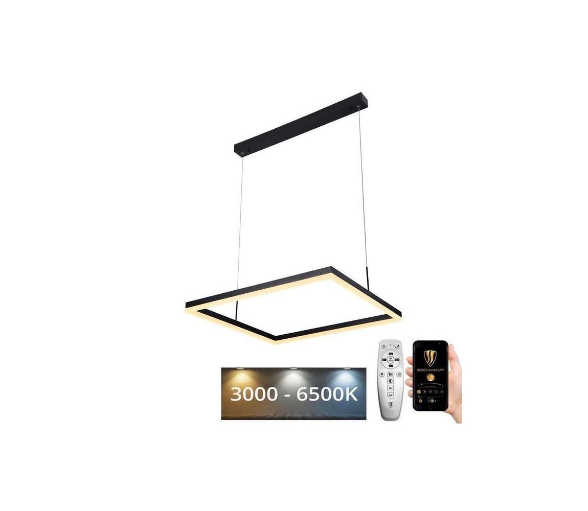 Lustră LED pe cablu dimabilă LED/55W/230V 3000-6500K + telecomandă