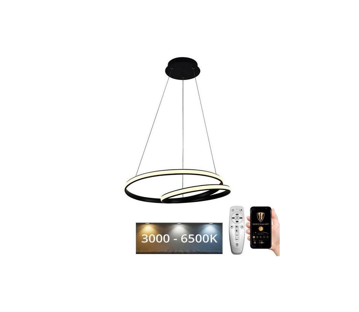 Lustră LED pe cablu dimabilă LED/65W/230V 3000-6500K + telecomandă