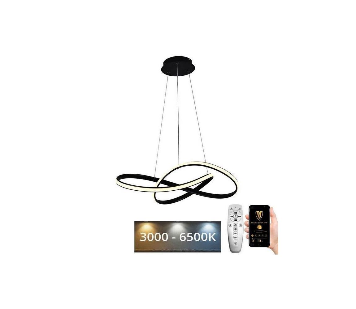 Lustră LED pe cablu dimabilă LED/70W/230V 3000-6500K + telecomandă