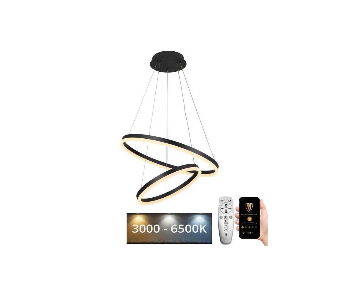 Lustră LED pe cablu dimabilă LED/70W/230V 3000-6500K + telecomandă