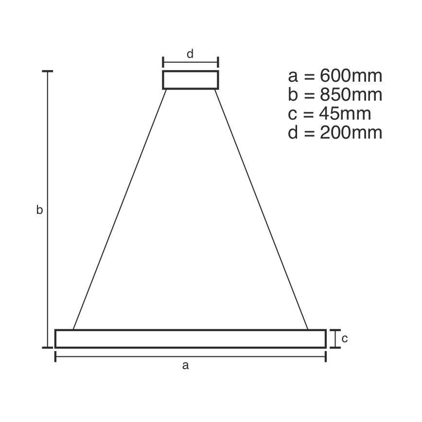 Lustră LED pe cablu dimabilă LED/70W/230V 3000-6500K + telecomandă
