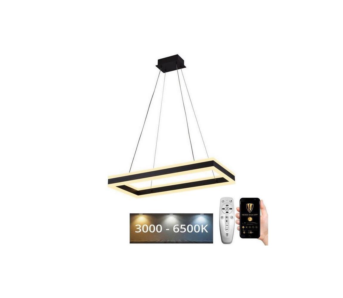 Lustră LED pe cablu dimabilă LED/80W/230V 3000-6500K + telecomandă