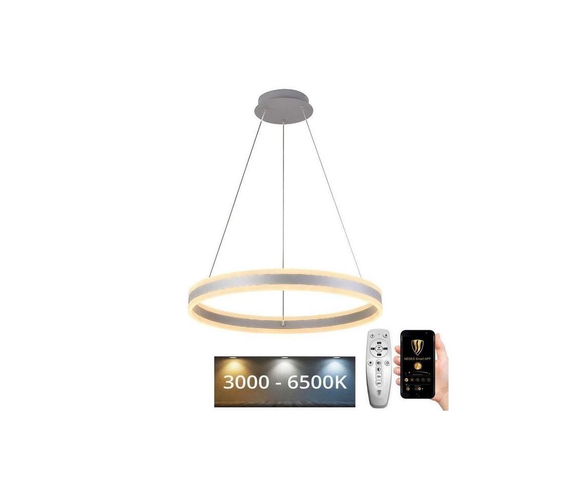 Lustră LED pe cablu dimabilă LED/85W/230V 3000-6500K + telecomandă