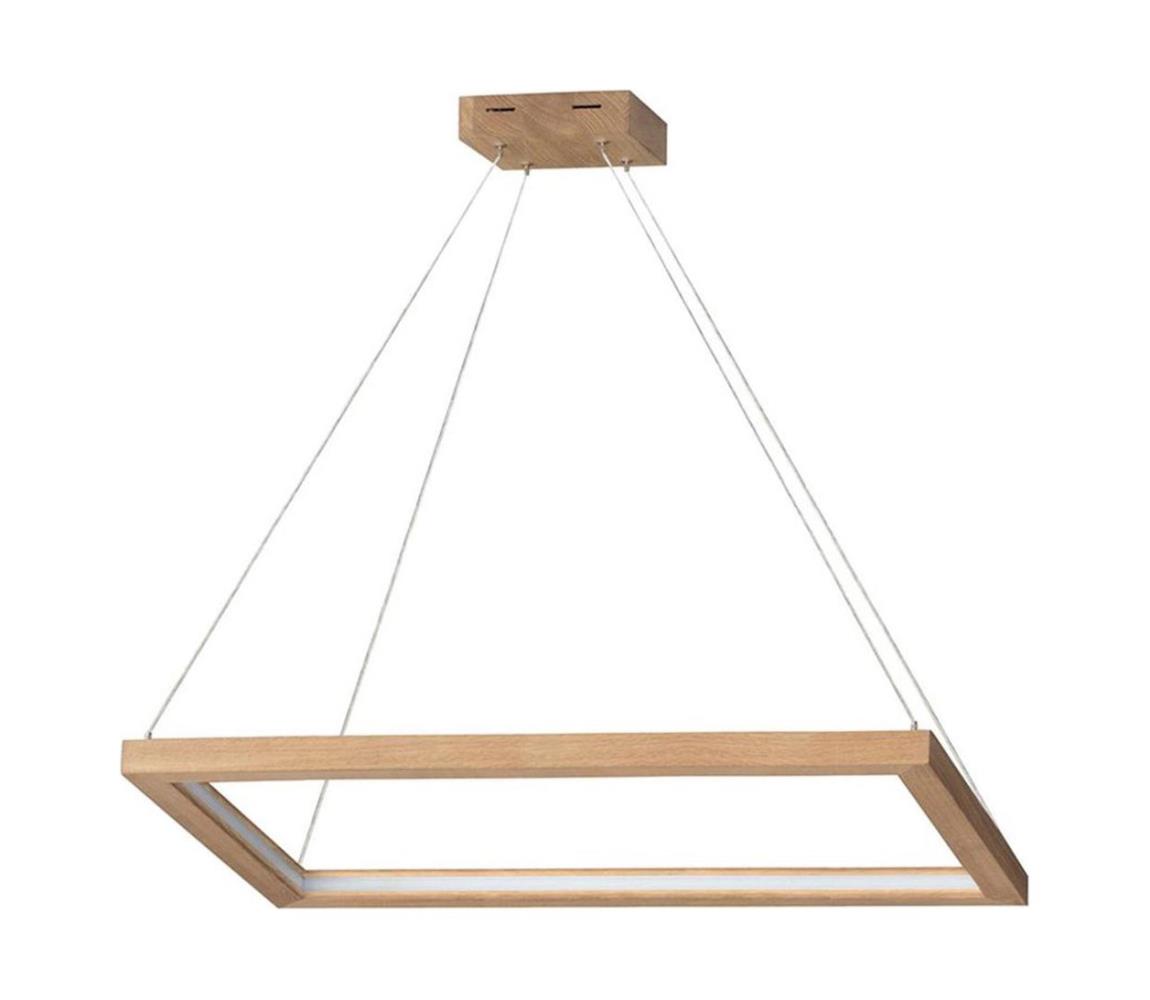 Lustră LED pe cablu dimabilă LEGNO LED/315W/230V stejar  1017402400000