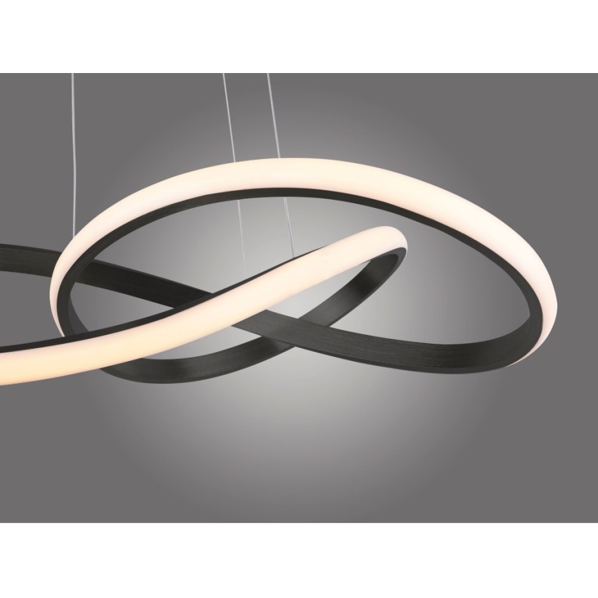 Lustră LED pe cablu dimabilă MARIA LED/25W/230V neagră Leuchten Direkt 15402-18