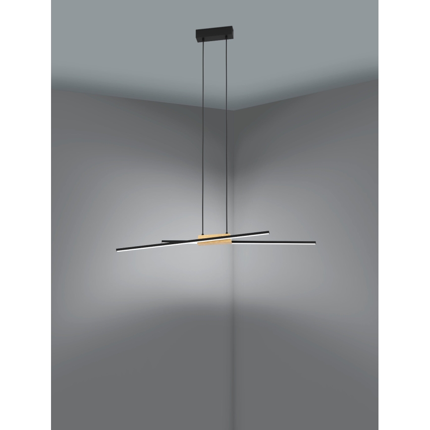 Lustră LED pe cablu dimabilă 2xLED/13W/230V Eglo