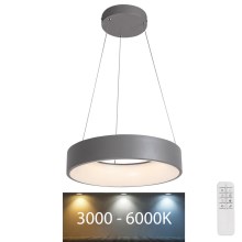 Lustră LED pe cablu dimabilă Rabalux LED/24W/230V rotundă + telecomandă 3000-6000K