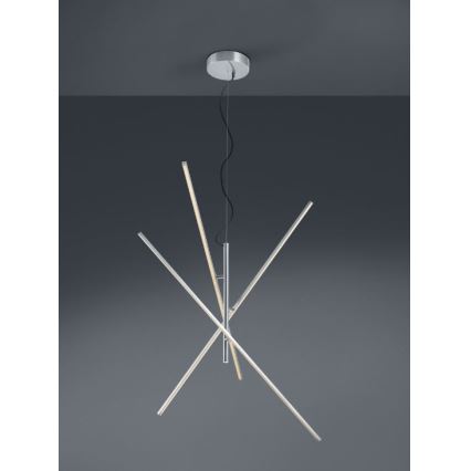 Lustră LED pe cablu dimabilă TIRIAC 3xLED/8,5W/230V Trio