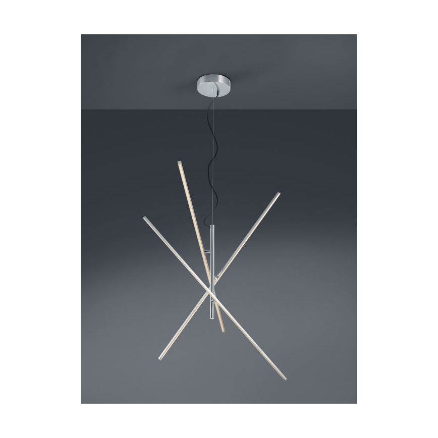 Lustră LED pe cablu dimabilă TIRIAC 3xLED/8,5W/230V Trio