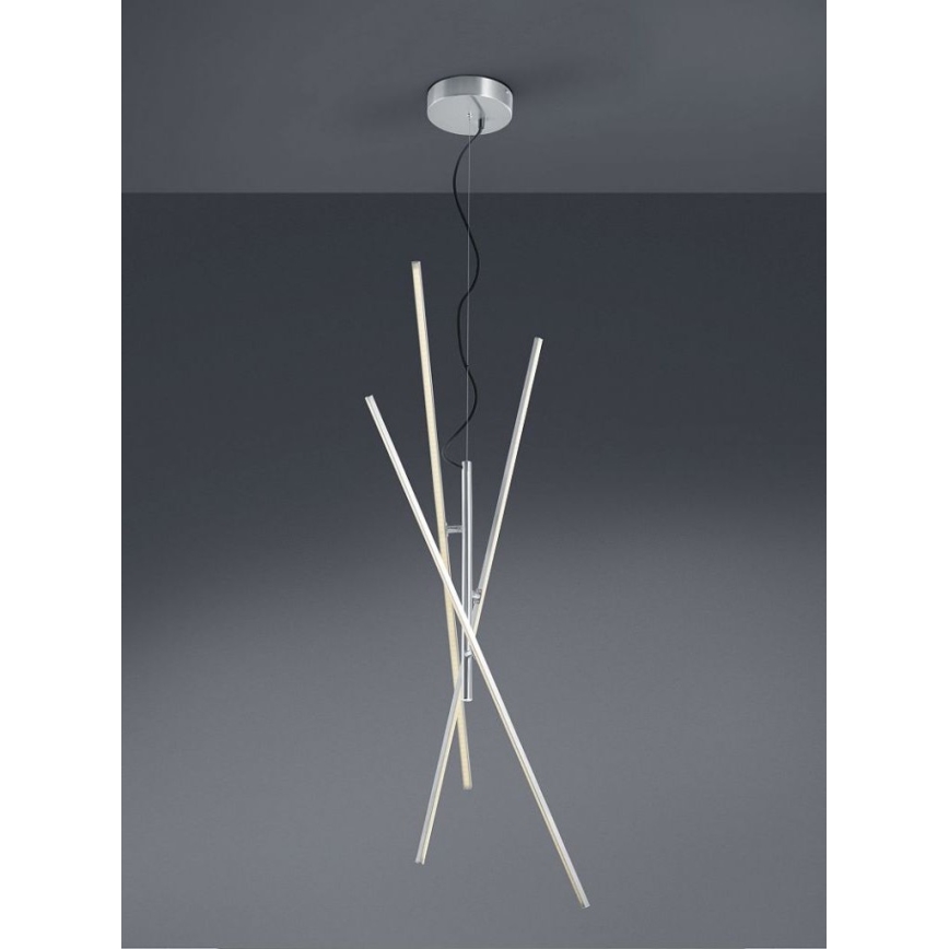 Lustră LED pe cablu dimabilă TIRIAC 3xLED/8,5W/230V Trio