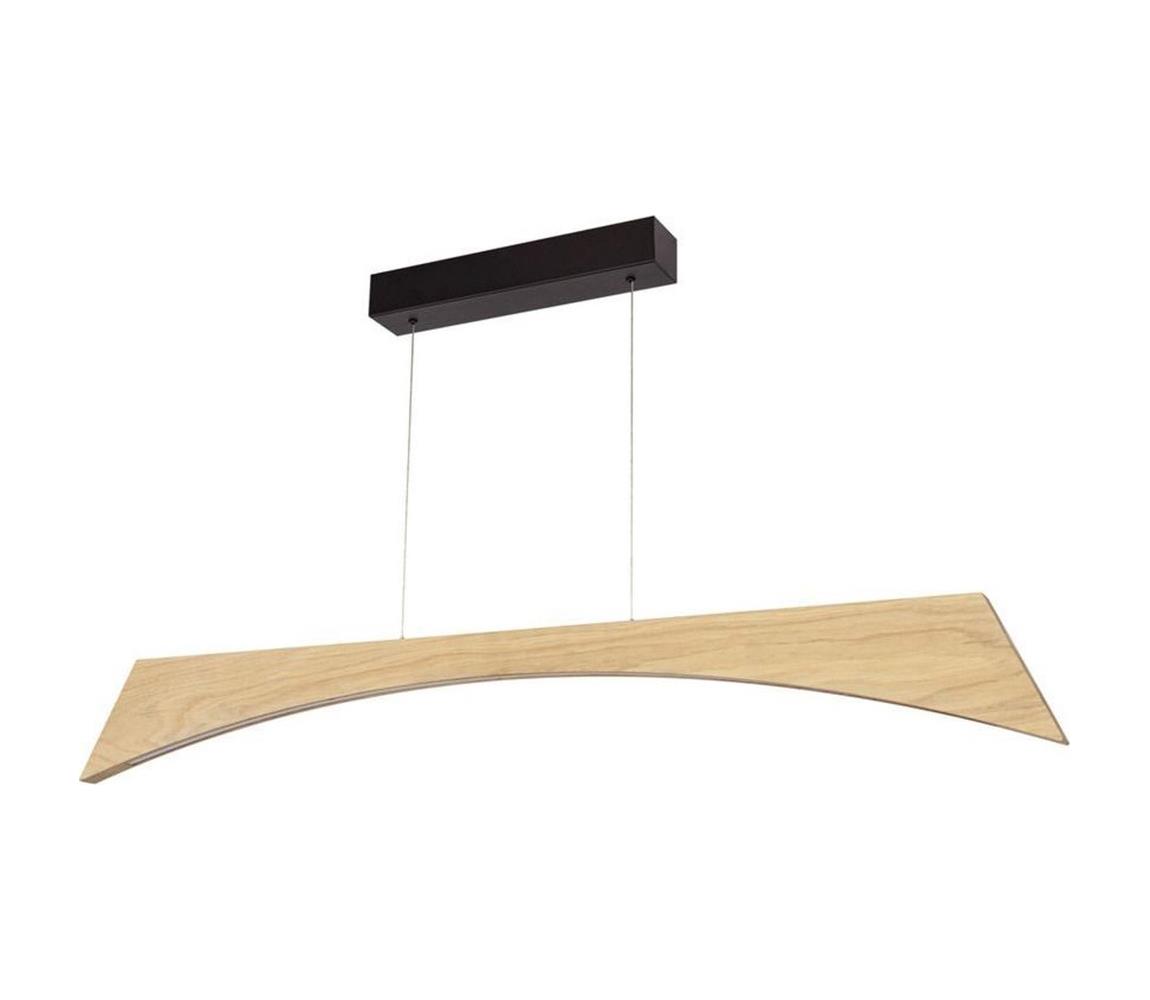 Lustră LED pe cablu dimabilă ZIAD LED/14W/230V stejar  1017402200000