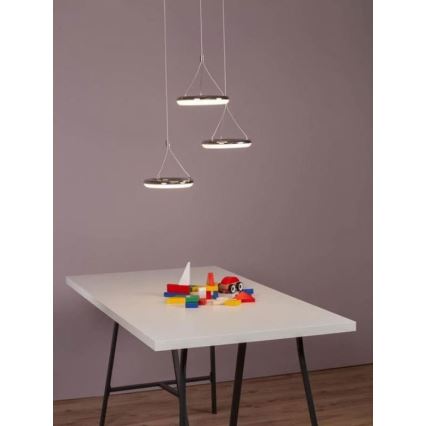 Lustră LED pe cablu DONUT 3xLED/8,7W/230V Brilliant